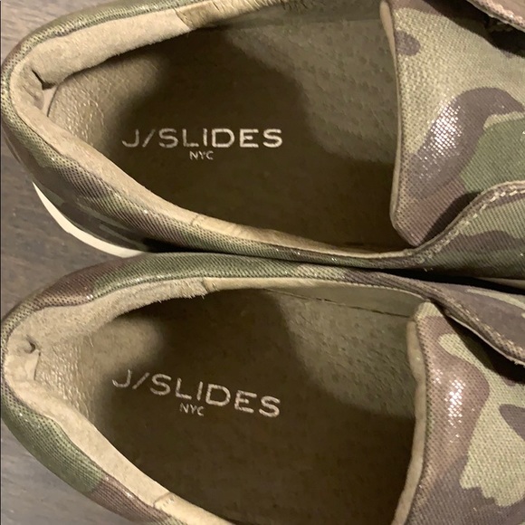 J Slides (NYC) Heidi Platform Slip On Sneakers - Picture 3 of 12